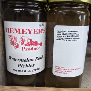 Watermelon Rind Pickles 10oz jar - Image 2