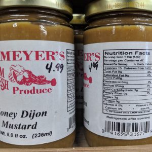 Honey Dijon Mustard 8oz jar - Image 3