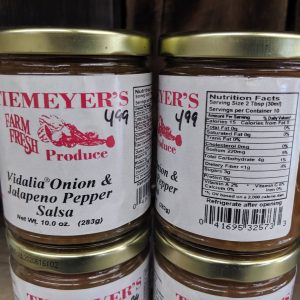 Vidalia Onion Jalapeno Pepper Salsa 10oz jar - Image 3
